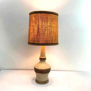Mid-Century Textured Lamp