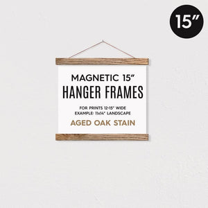 Magnetic Hanging Frame 15"