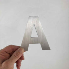 Load image into Gallery viewer, Aluminum Letter A