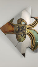 Load image into Gallery viewer, Mixed Metal Wall Sculpture