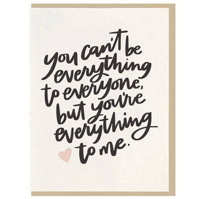 Everything to Me Card