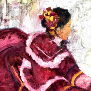 Mexican Dancer Painting