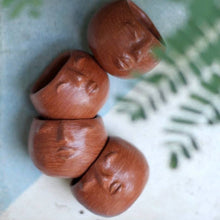 Load image into Gallery viewer, Face Pottery Shot Glass