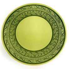 Load image into Gallery viewer, Green1970s Pottery Plate