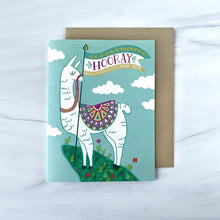 Load image into Gallery viewer, Hooray Llama Card