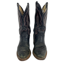 Load image into Gallery viewer, Black Cowboy Boots