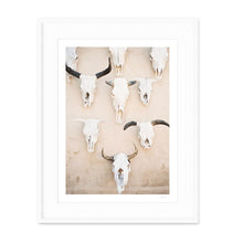 Load image into Gallery viewer, Gage Hotel Cow Skulls Print