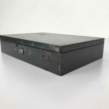 Load image into Gallery viewer, Gray Metal Cash Box