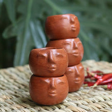Load image into Gallery viewer, Face Pottery Shot Glass