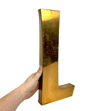 Load image into Gallery viewer, Gold Letter L