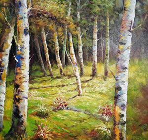 Forest Scene Painting