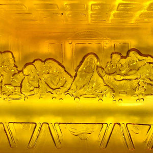 Last Supper Glass Plate