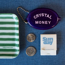 Load image into Gallery viewer, Crystal Money Pouch Keychain