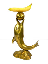 Load image into Gallery viewer, Large Brass Dolphin