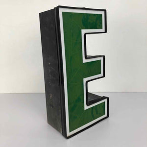 Green Channel Letter E