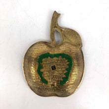 Load image into Gallery viewer, Brass Apple Dish