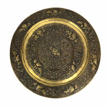 Load image into Gallery viewer, Hammered Brass Birds Tray