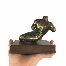 Load image into Gallery viewer, Bronze Male Torso Sculpture