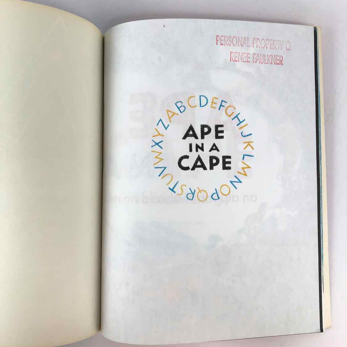 Ape in a Cape Book – Found Furnishings