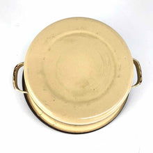 Load image into Gallery viewer, Brown Graniteware Stock Pot