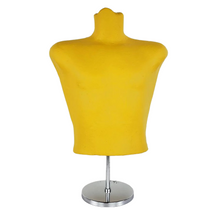 Load image into Gallery viewer, Yellow Mannequin Torso