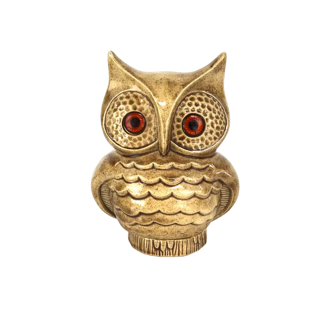 Ceramic Owl Bank