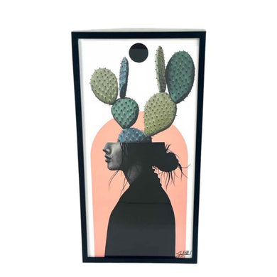 Framed Estrella Woman Print