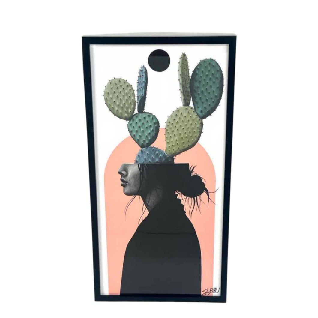 Framed Estrella Woman Print