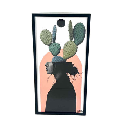 Framed Estrella Woman Print