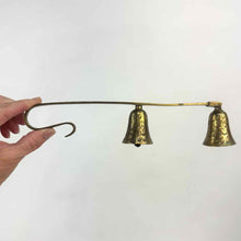 Load image into Gallery viewer, Etched Brass Candle Snuffer