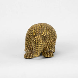 Solid Brass Armadillo