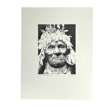 Load image into Gallery viewer, Yellow Bull Native Portrait Print