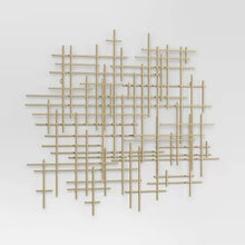 Load image into Gallery viewer, Modern Gold Wall Hanging