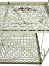 Load image into Gallery viewer, Green Metal Plant Shelf