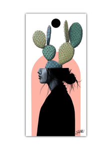 Framed Estrella Woman Print