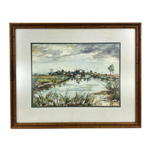 Load image into Gallery viewer, Marsh Landscape Watercolor