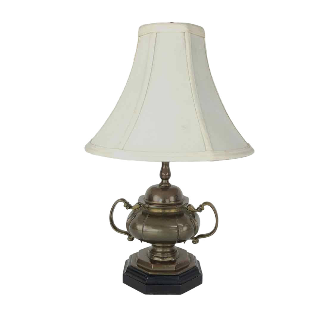 Heavy Small Brass Lamp – Found Furnishings