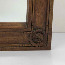 Load image into Gallery viewer, Carved Wooden Mirror