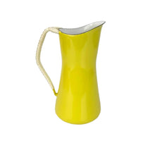 Load image into Gallery viewer, Yellow Enamel Pitcher