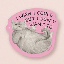 Load image into Gallery viewer, Sleepy Cat Sticker