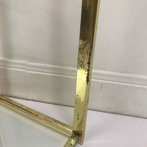 Gold Metal Arch Shelf