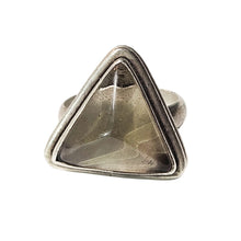 Load image into Gallery viewer, Triangular Statement Ring