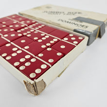 Load image into Gallery viewer, Red Marblelike Dominoes
