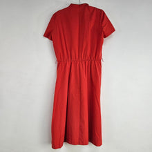 Load image into Gallery viewer, Red &amp; Tan Mid-Century Dress