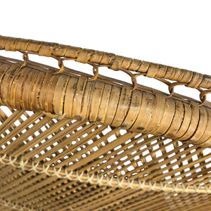 Large Woven Peacock Chair