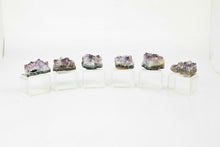 Load image into Gallery viewer, Amethyst &amp; Lucite Napkin Rings