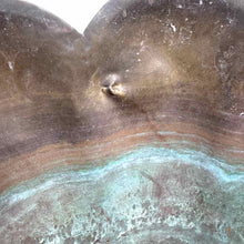 Load image into Gallery viewer, Large Brass Footed Bowl