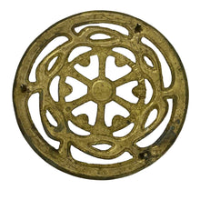 Load image into Gallery viewer, Give Thanks Brass Trivet