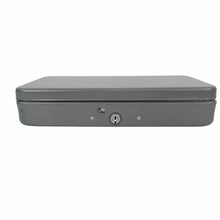 Load image into Gallery viewer, Gray Metal Lock Box