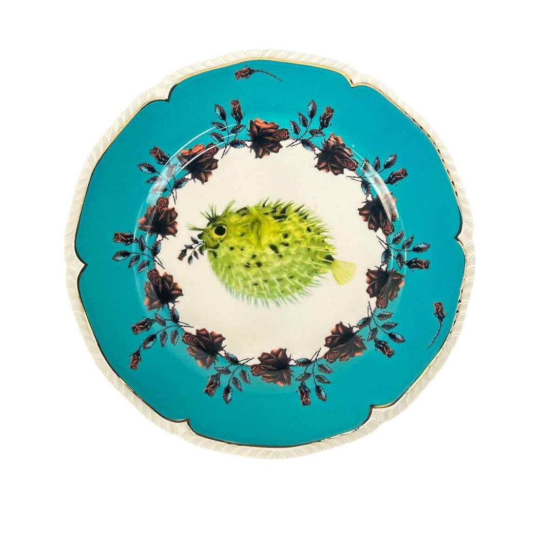 Lou Rota Blowfish Plate